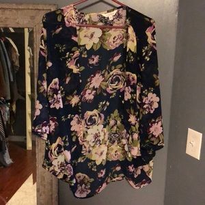 Floral kimono